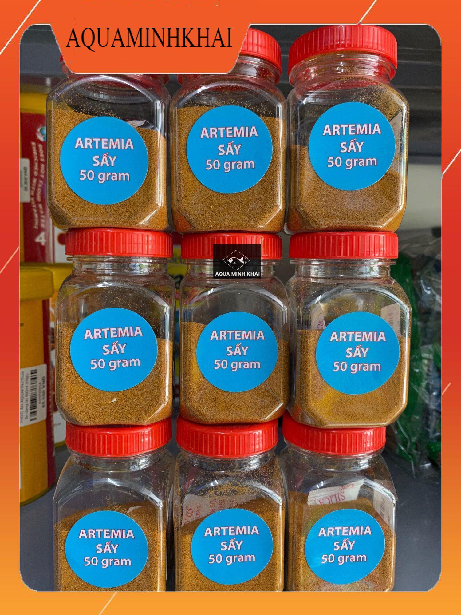 Artemia tách vỏ sấy khô - thức ăn cho cá đầy dinh dưỡng