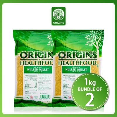 [ORIGINS] Organic Hulled Millet (1Kg) BUNDLE OF 2