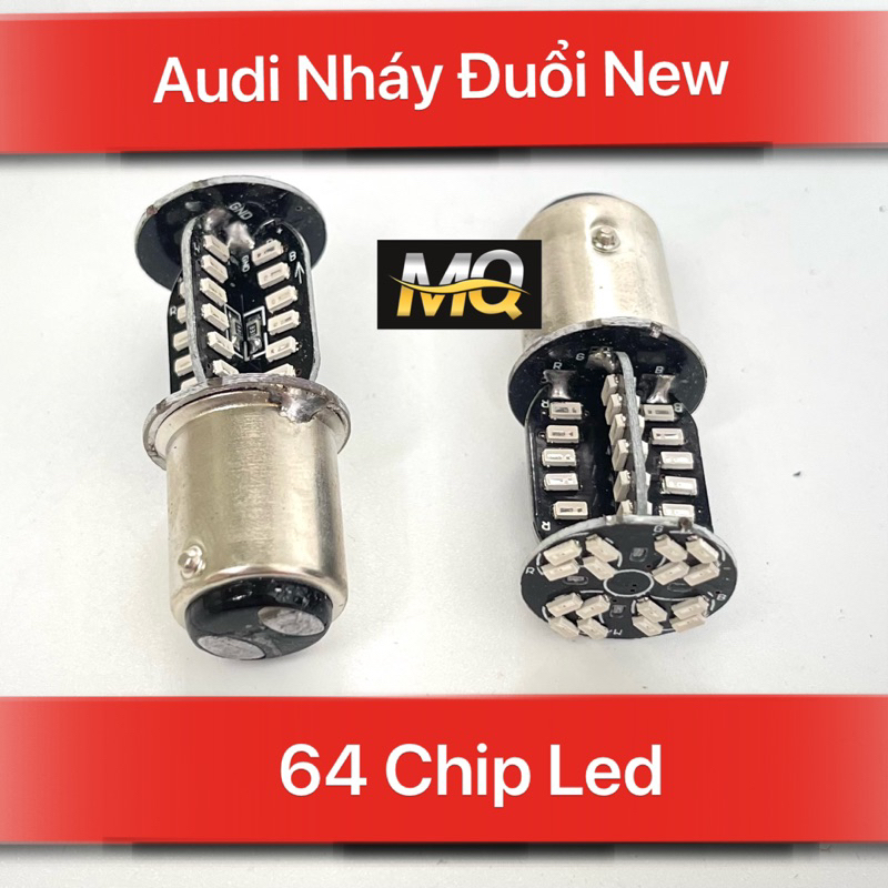 Đèn led hậu nháy audi 64 led xe máy nháy đuổi chớp đuổi hậu led chớp nháy hậu nháy s25