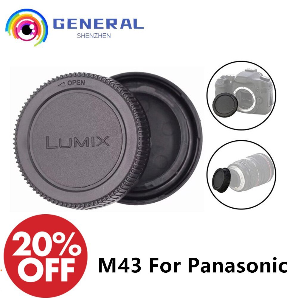 Nắp phía sau máy ảnh nắp máy ảnh phía trước bìa cho panasonic olympus lumix micro m4/3 m43 mft gx8 gx80 gx85 gh3 gh4 g6 g7 g9 gx1 gx7
