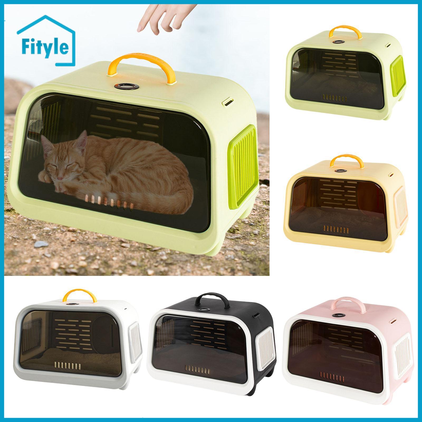Pet Transport Carrier Bag Breathable Cat Cage Portable Pet Airline Carrier for Cats Dogs Walking Outdoor Camping ราคา 3,434 บาท*ส่งฟรี