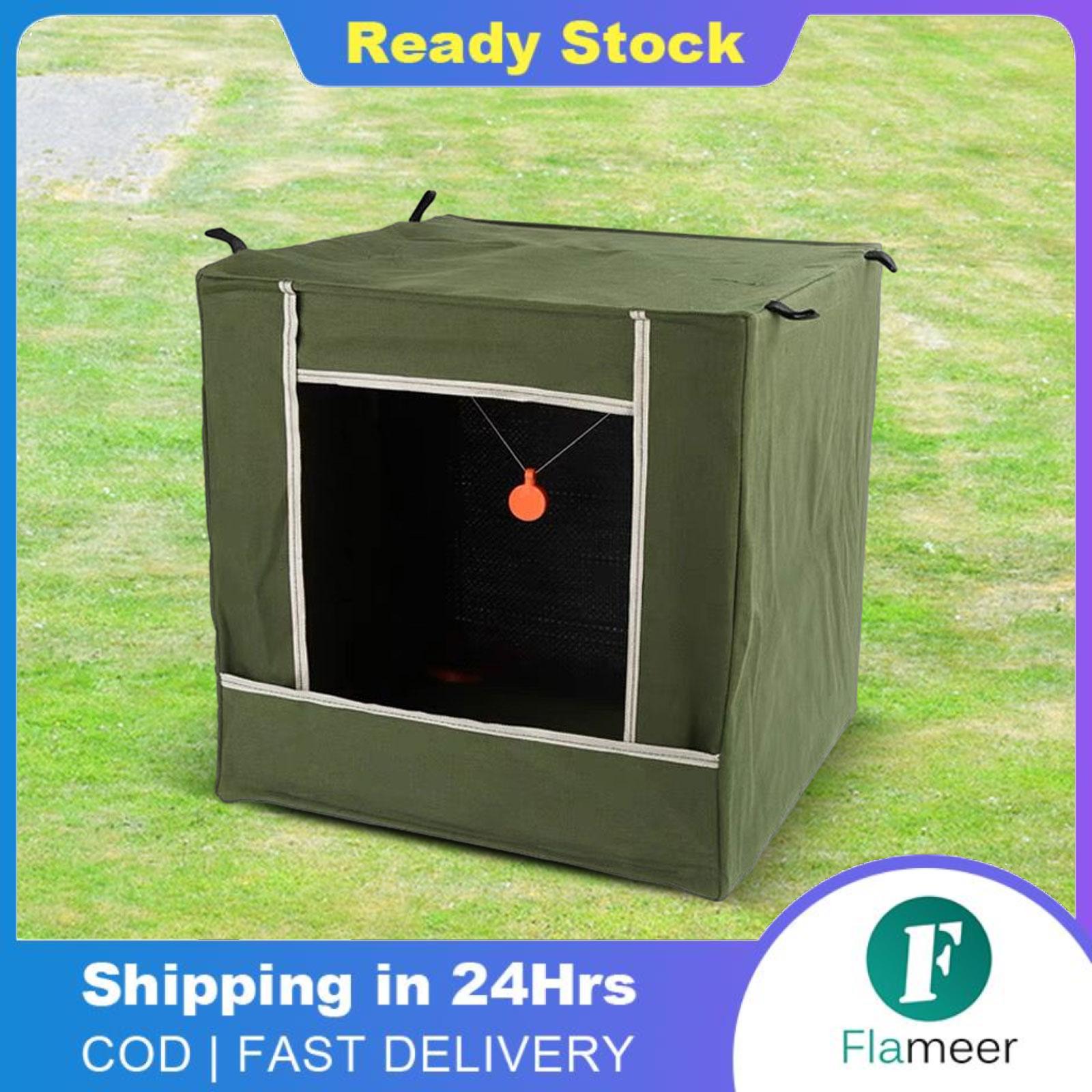 Flameer Target Box Soundproof 40x40cm Foldable Canvas Storage Box for
