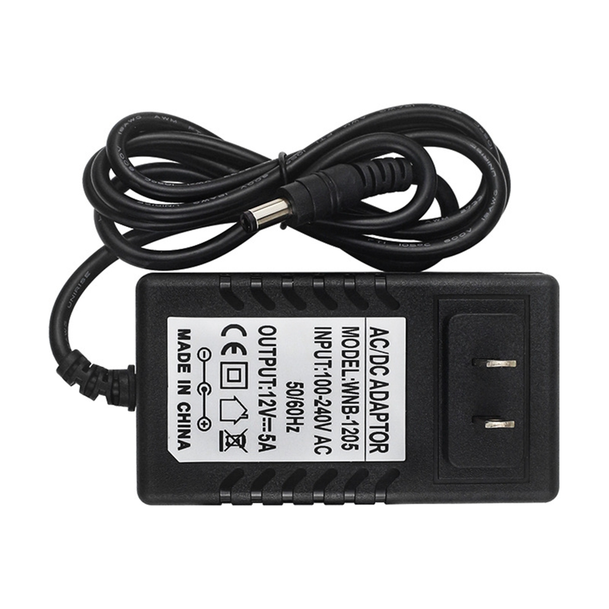 (TEBM) For Banana Pi R4 Power Supply 12V 5A DC Power Adapter 100-240V Input Charger for R4 Developme