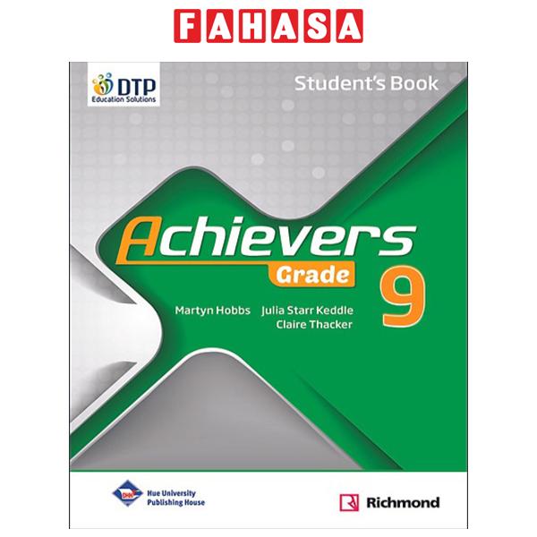 Sách Ngoại Văn - Fahasa - Achievers Grade 9 Student's Book With CLIL Book