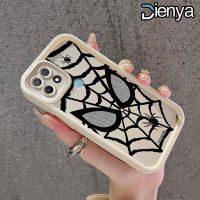 DIENYA Casing Hp OPPO A15 A15s A35 Case Pola manusia laba-laba Kesing Hp Casing pelindung ponsel populer Tahan guncangan yang menebal dan terbaru Silikon Softcase