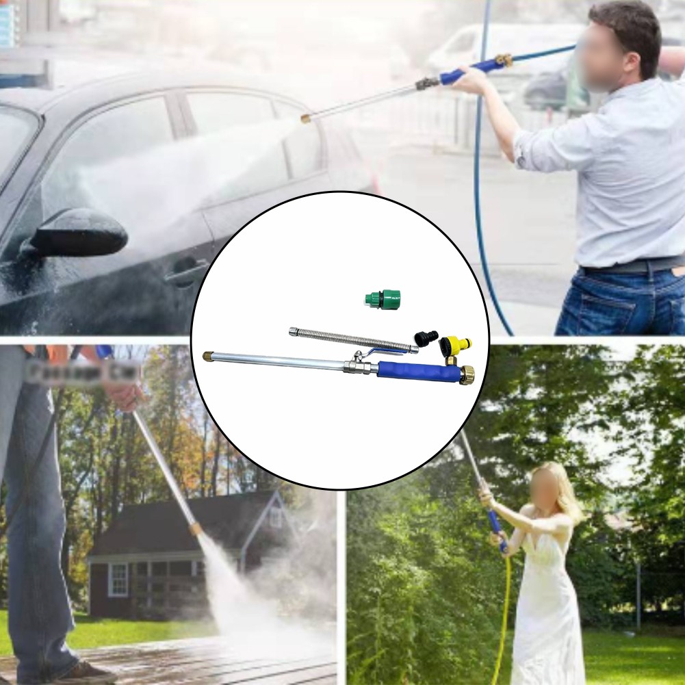 【WELIBA】High Pressure Power Washer Wand For Hydro Jet Nozzle for Garden Hose[Buy now] Harga 54 Ringgit*Penghantaran Percuma
