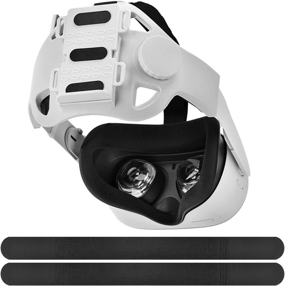 Dây đeo cho quest3 Dây đeo đầu với kẹp giữ ắc quy VR phụ kiện nâng cấp Headband điện exbanded