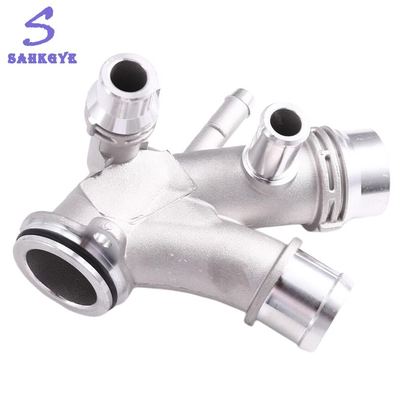 LR092129 JDE39414 LR181890 JDE41598 for XF XE F-PACE Aluminum Coolant Outlet Connector Tube ราคา 1,920 บาท*ส่งฟรี