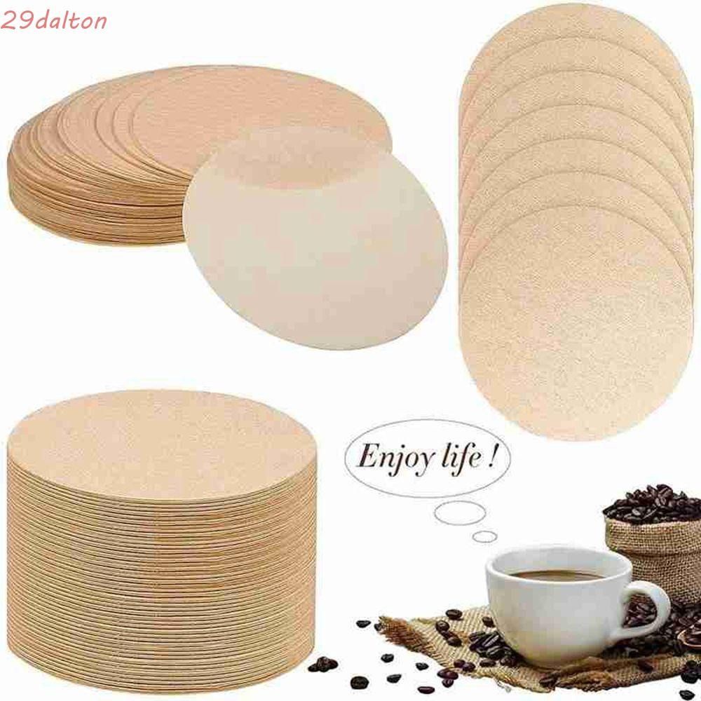 YUDYBOSTER Filter Without Residue Round Coffee Filter Paper High Density Soft Texture Moka Pot Paper Filter Creativity Coffee Accessories Dripper Coffee Filters Tools For Espresso Coffee Maker