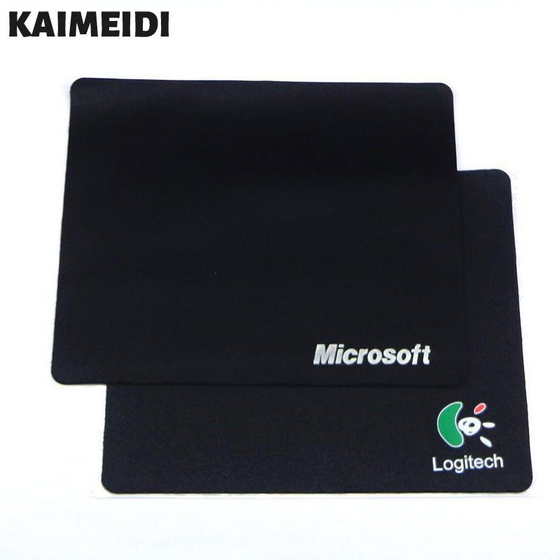 KAIMEIDI chuột Pad màu đen in chuột Logo pad để bàn văn phòng quán net Chuột máy tính xách tay Pad