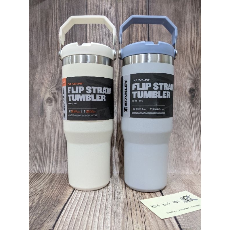 Stanley the iceflow flip straw tumbler 30 oz bình giữ nhiệt