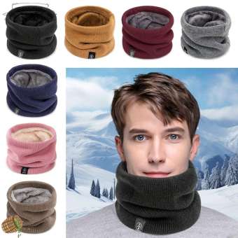 GUJI1817559 Màu trơn Khăn quàng cổ mùa đông Ấm áp Bảo vệ cổ Ấm cổ Thời trang Dày Khăn quàng cổ Mùa đông