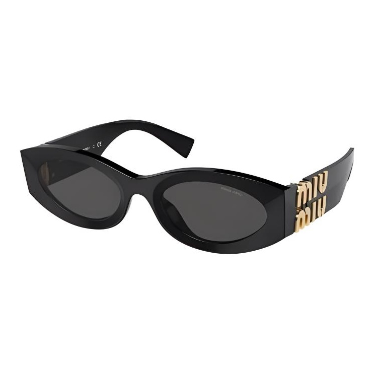 MIU MIU Round Sunglasses Women's Black