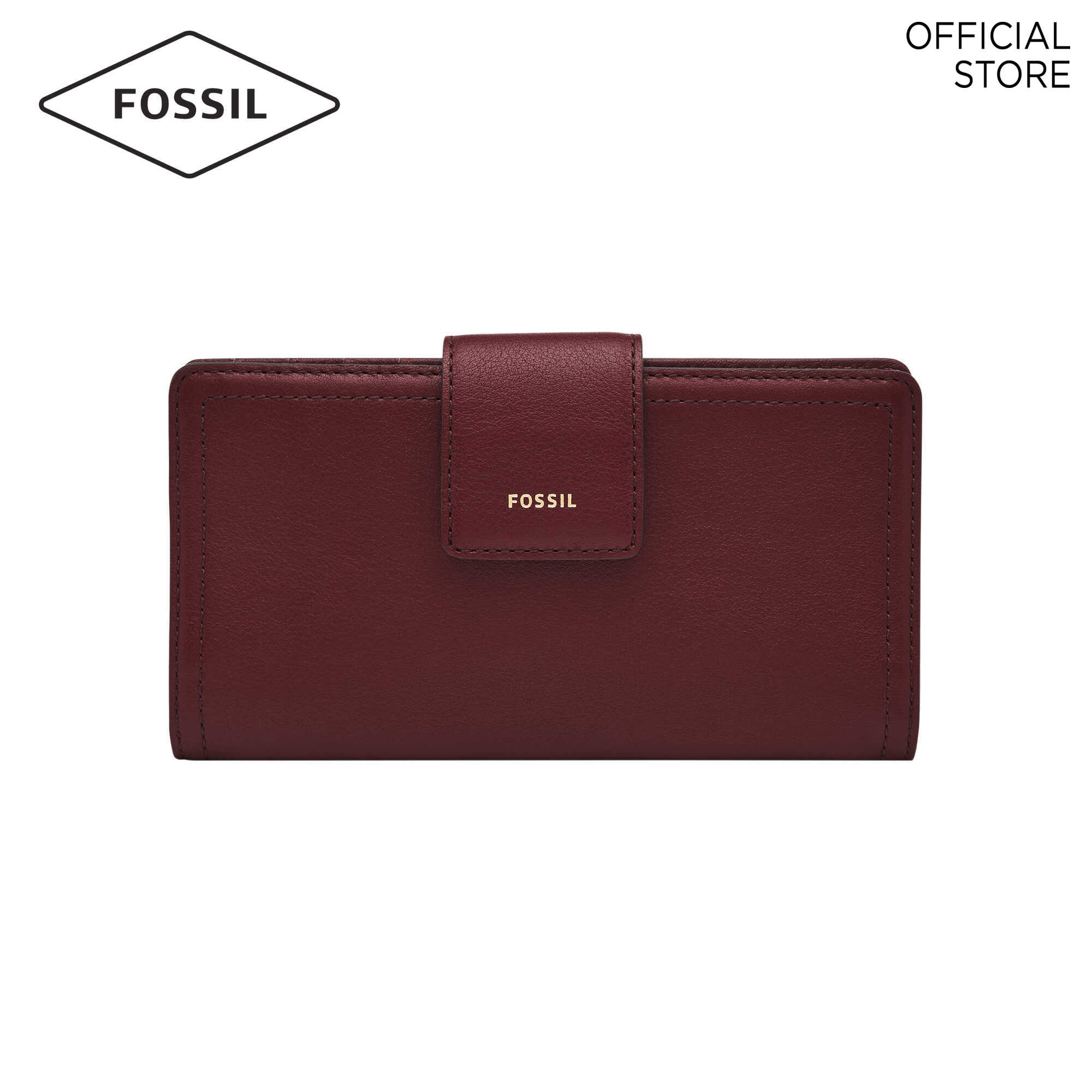 Fossil Liza Maroon Wallet SL8295631 | Lazada