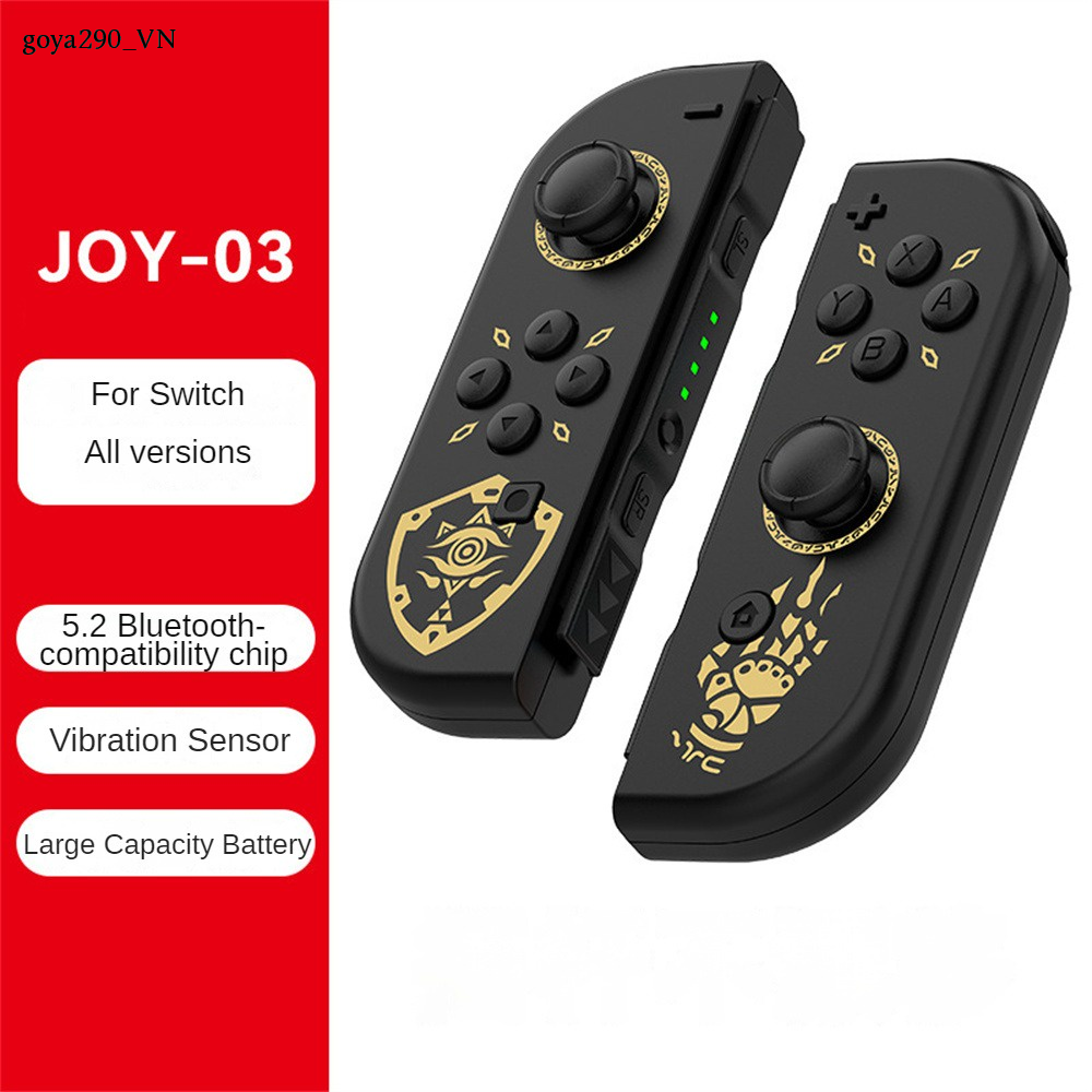 goya290 Switch JoyPad Joycons Bộ Điều Khiển Joy Cons Cho Nintendo Switch Joystick Tay Cầm Chơi Game NS Tay Cầm Chơi Game Bluetooth Không Dây