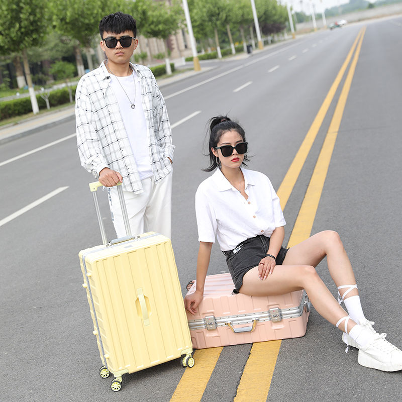 Ya zhou dài Ins dung tích lớn hộp du lịch, nam im lặng bánh xe phổ quát, sinh viên hộp mật khẩu
