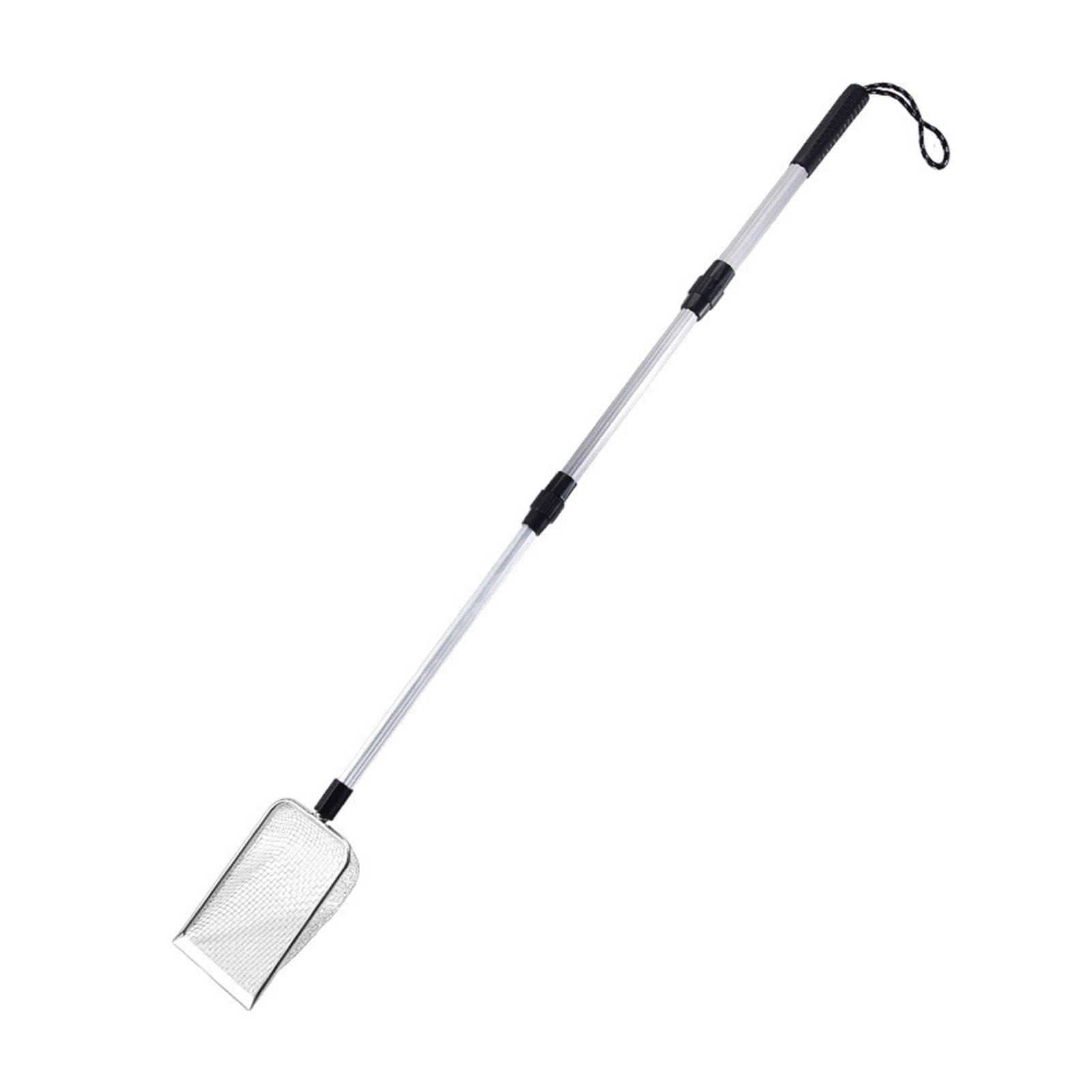 Máy xúc xúc cát đi vệ sinh cho mèo đa chiều bằng Kính thiên văn quốc gia thú cưng chịu lực cao xúc xúc cát đi vệ sinh cho mèo bằng thép không gỉ có thể mở rộng với tay cầm 3 phần-Máy xúc chất thải mèo Bền cho hộp đựng rác dễ dàng cho gia đình