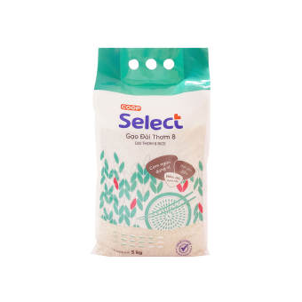 Gạo Đài thơm 8 Coop Select 5 kg
