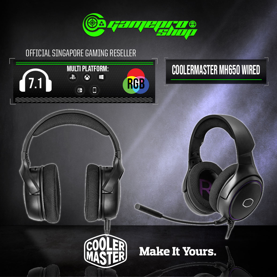 cooler master masterpulse mh670