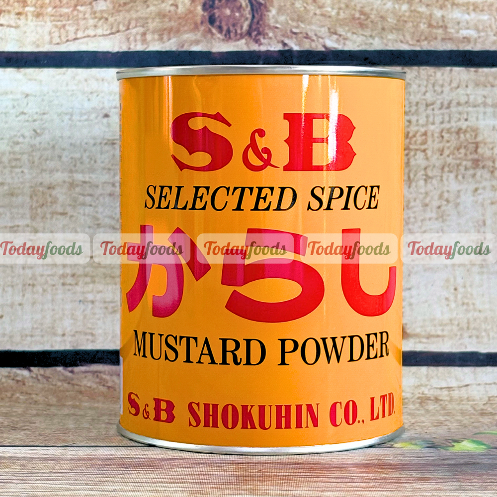 Bột Mù Tạt Vàng Nhật Bản Kona Karashi S&B (Nhật Bản) 400G - Mustard Powder