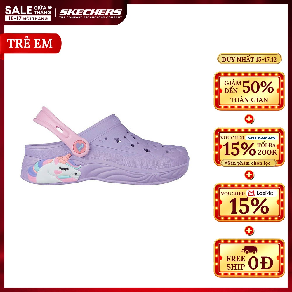 Giày Thể Thao Bé Gái Skechers Foamies Unicorn Dreamer - 308400L-LAV Online Sale