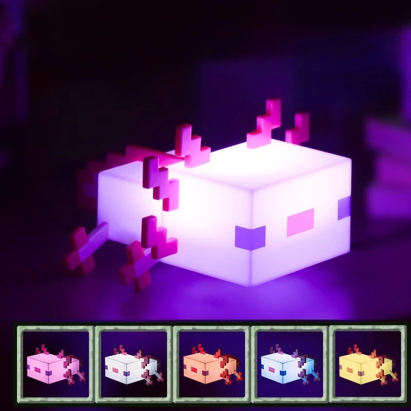 Minecraft Toy Torch Light Charging Night Light Minecraft Lamp Model Toys Gift