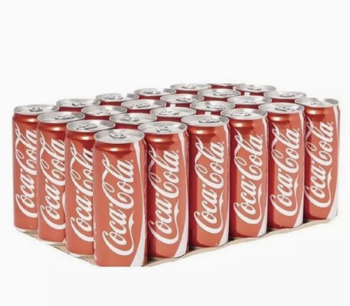 CHỈ GIAO 4H Thùng 24 Lon Nước Ngọt Coca Cola 320ml