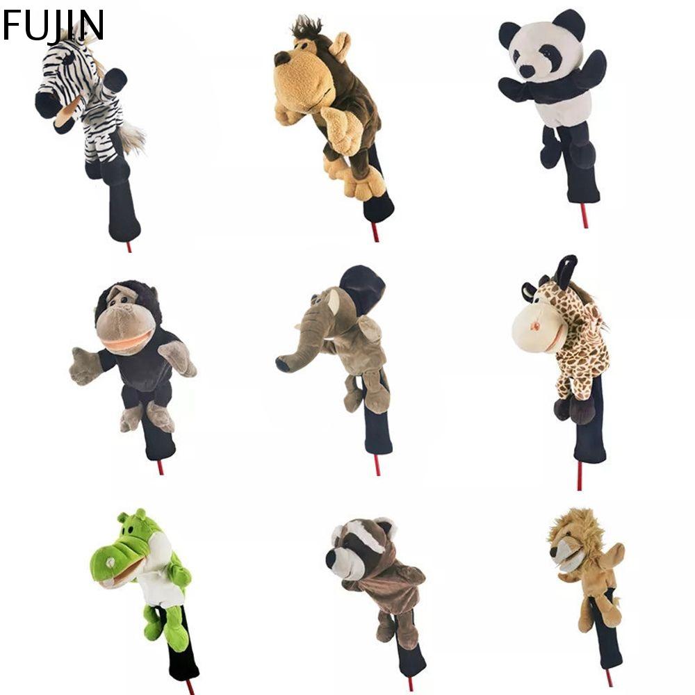 FUJIN Quà tặng cho người chơi gôn Linh vật cho Fairway Đối với hỗn hợp cho người lái xe Bộ bảo vệ đầu câu lạc bộ Mũ bảo hiểm của Câu lạc bộ Động vật Bao phủ đầu chơi gôn Bọc sân gôn bằng gỗ Bìa Câu lạc bộ Golf