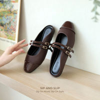 WINOD Nesca Flatshoes Wanita Slip On Casual Look