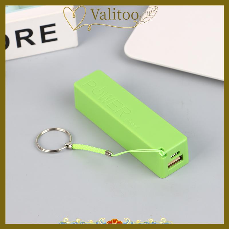 [Valitoo] Điện thoại di động ngân hàng sạc pin gói cho trường hợp tự làm hộp Protable đầy màu sắc stroage hộp - 6