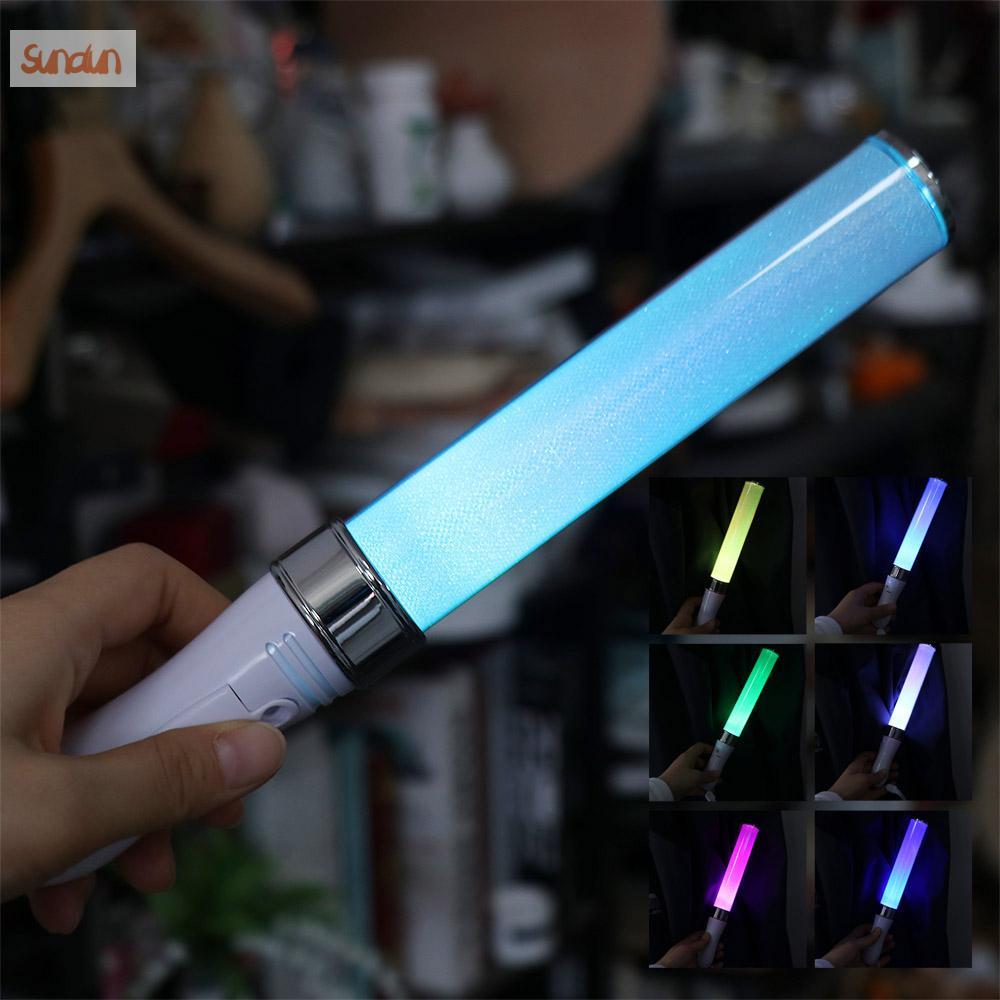 SUNDUN Có thể chuyển đổi 15 màu Que đèn LED Sáng Tạo Di động Gậy nhấp nháy Đồ dùng cho lễ kỷ niệm Đầy màu sắc Đèn Tạo không khí Buổi hòa nhạc