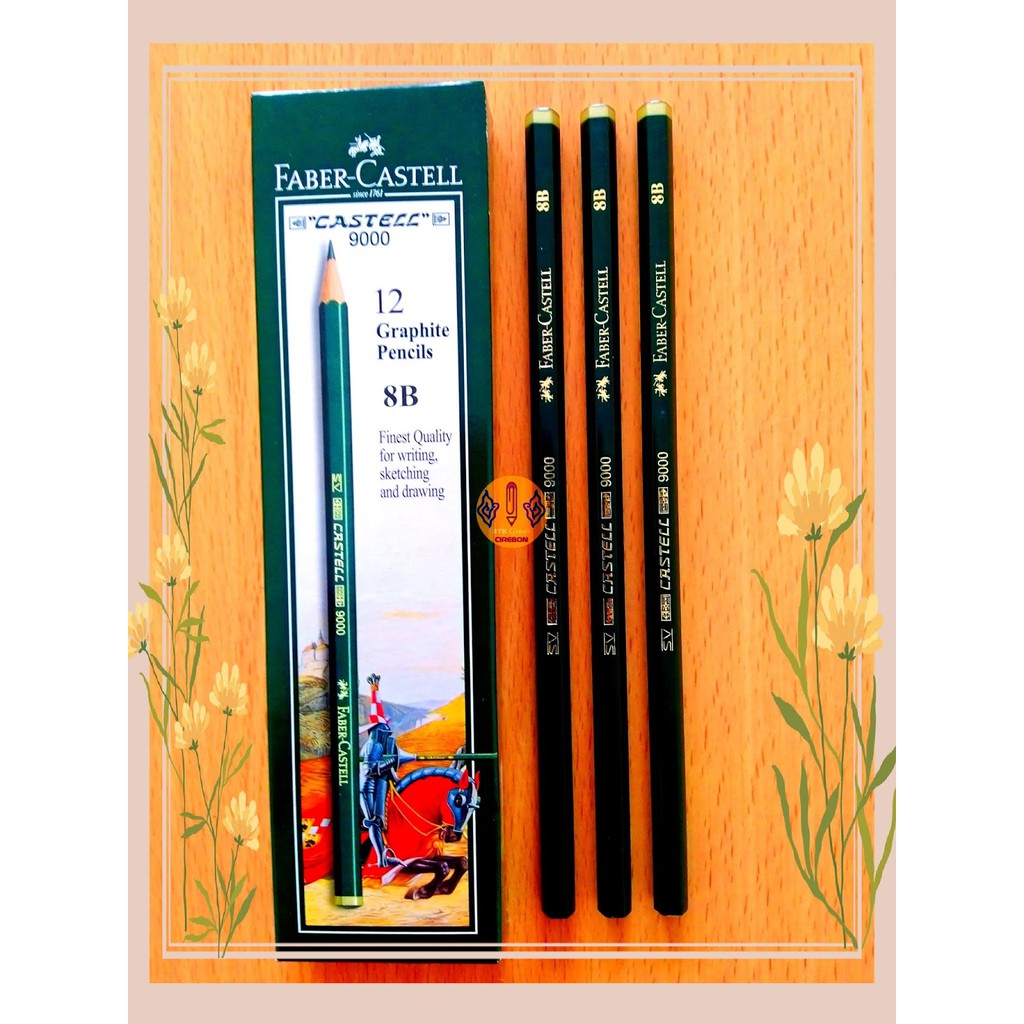 Pensil 8B Faber Castell 117108 Graphite Pencil 8B ( SATUAN )