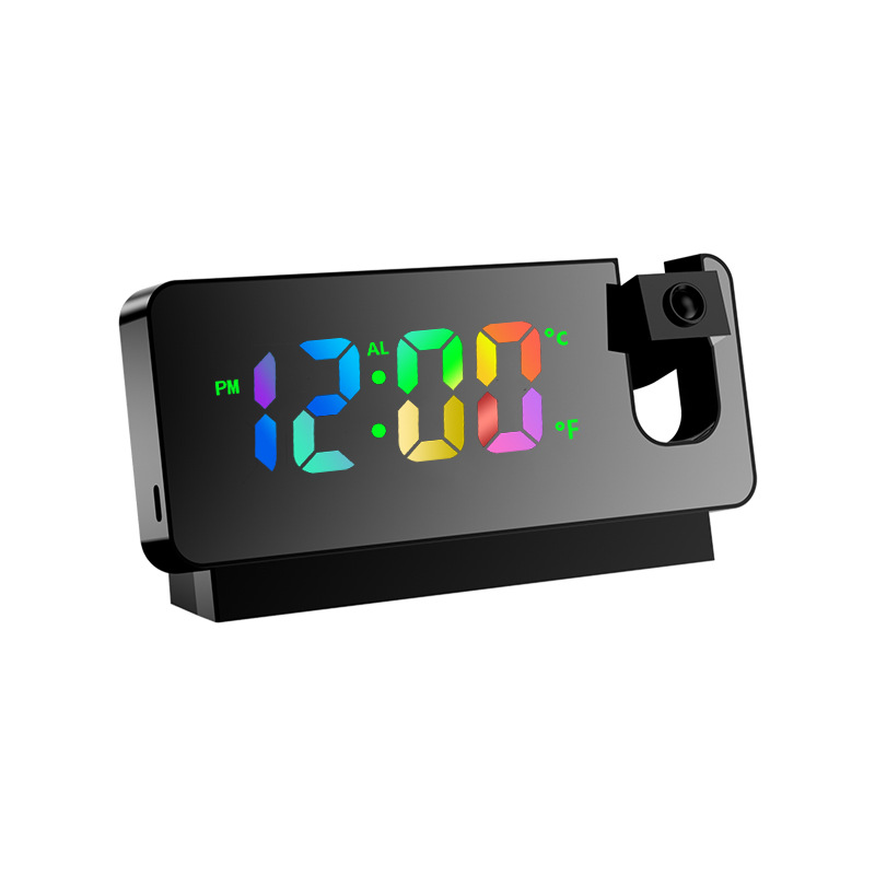 Jam Digital Proyektor LED Smart Alarm Temperature Clock