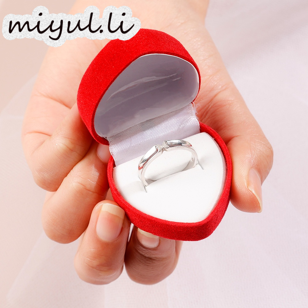 miyuli ถังขยะรูปหัวใจสีแดงใส ราคา 9 บาท*ส่งฟรี