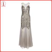 fulaide Sequin Embellished Dress Casual Loose Fit Dress Women’s Sparkly Sequin Sleeveless Mesh Dress – Sheer See-through Cocktail Party Wedding Guest Rave Outfit – Elegant Evening Dress for Asia