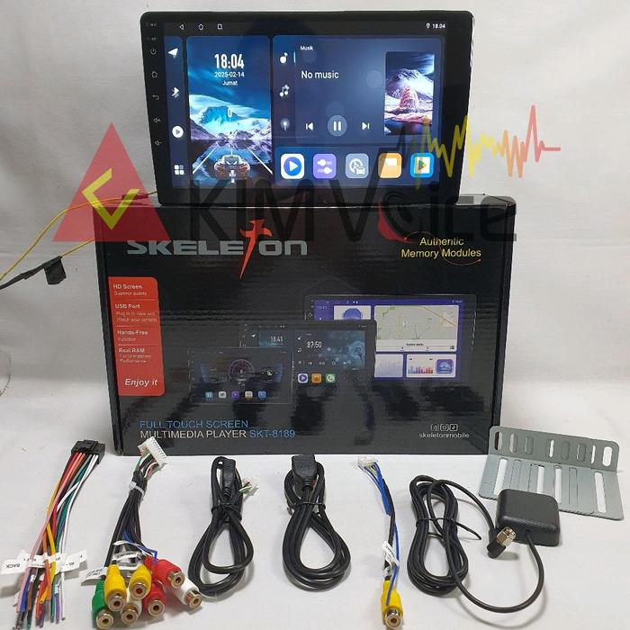 HEAD UNIT SKELETON SKT-8189 10INCH -KasihMurah shop01 Harga 1,315,000 rupiah*Gratis Ongkir