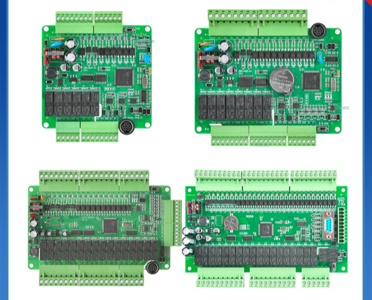 Board Mạch Lập Trình PLC LJ FX2N/YFL2N-14MR 8 input 6 output Relay RS232 MD8 RS485 AD/DA, xung tốc đội cao 24VDC GX Works2 Giao Tiếp Với Màn Hình Cảm ứng - KHÔNG RTC - YFL2N-14MR2A2D-2U