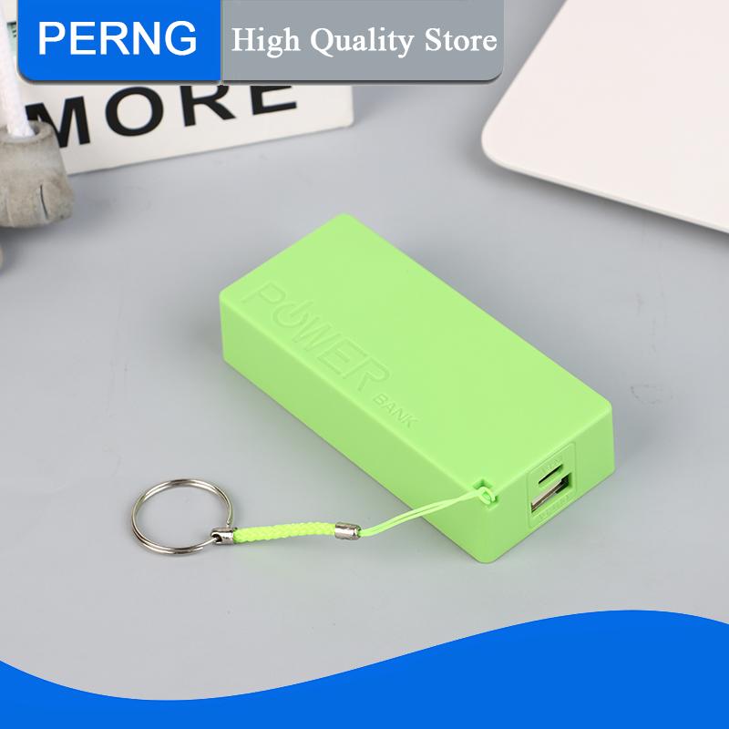 [PERNG] Tehe Điện thoại di động ngân hàng sạc pin gói cho trường hợp tự làm hộp Protable đầy màu sắc stroage hộp - 2