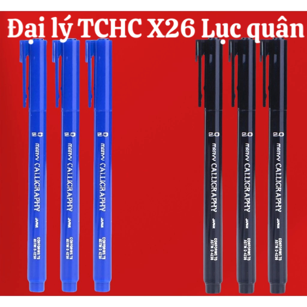 Bút vẽ tham mưu viết đầu bài kế hoạch ngòi 2.0mm