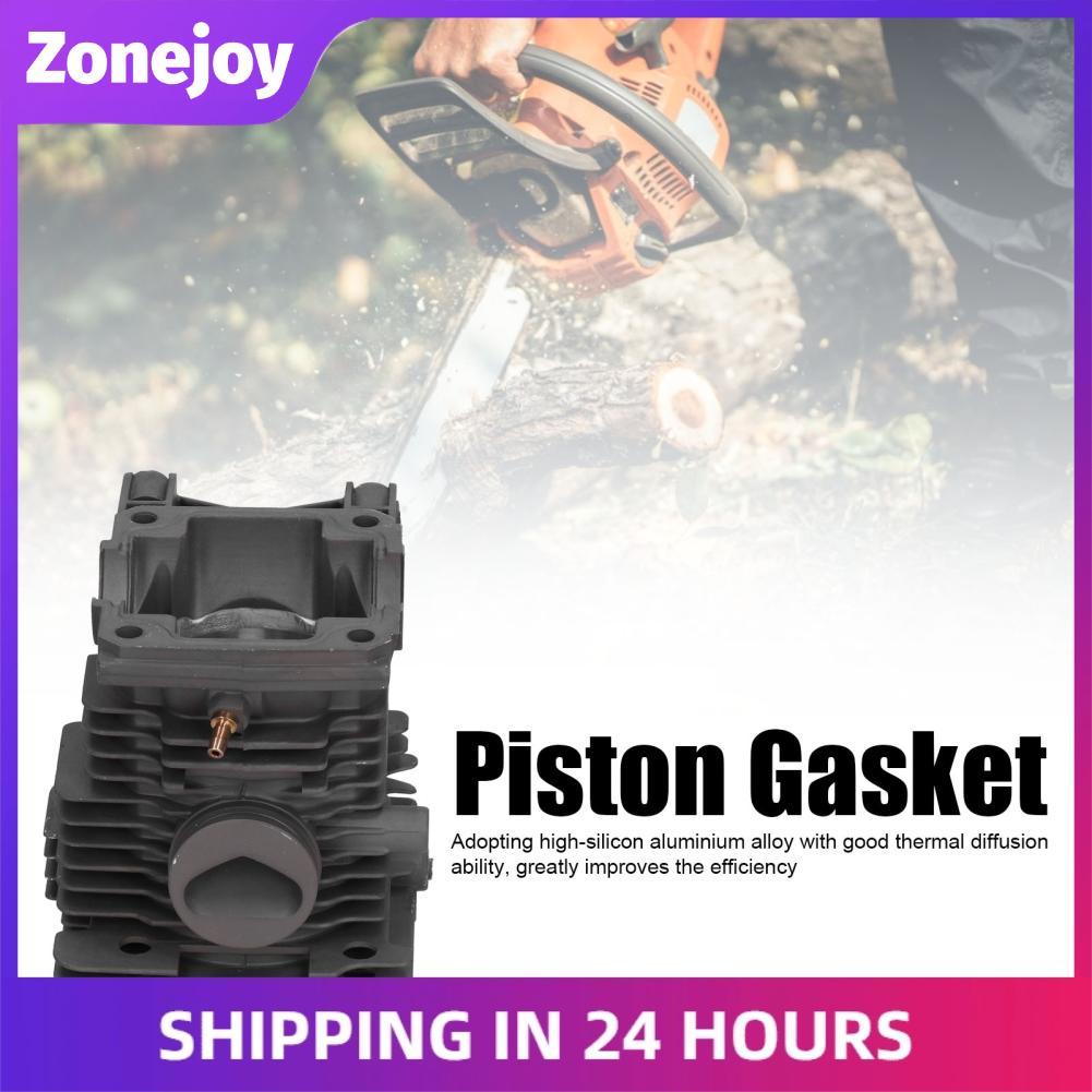 Zonejoy YWBL-WH 46mm Bộ đệm kín pít-tông xi lanh Bộ dụng cụ đệm pít-tông cưa xích cho xi lanh Ms270 Ms280 MS 280 270