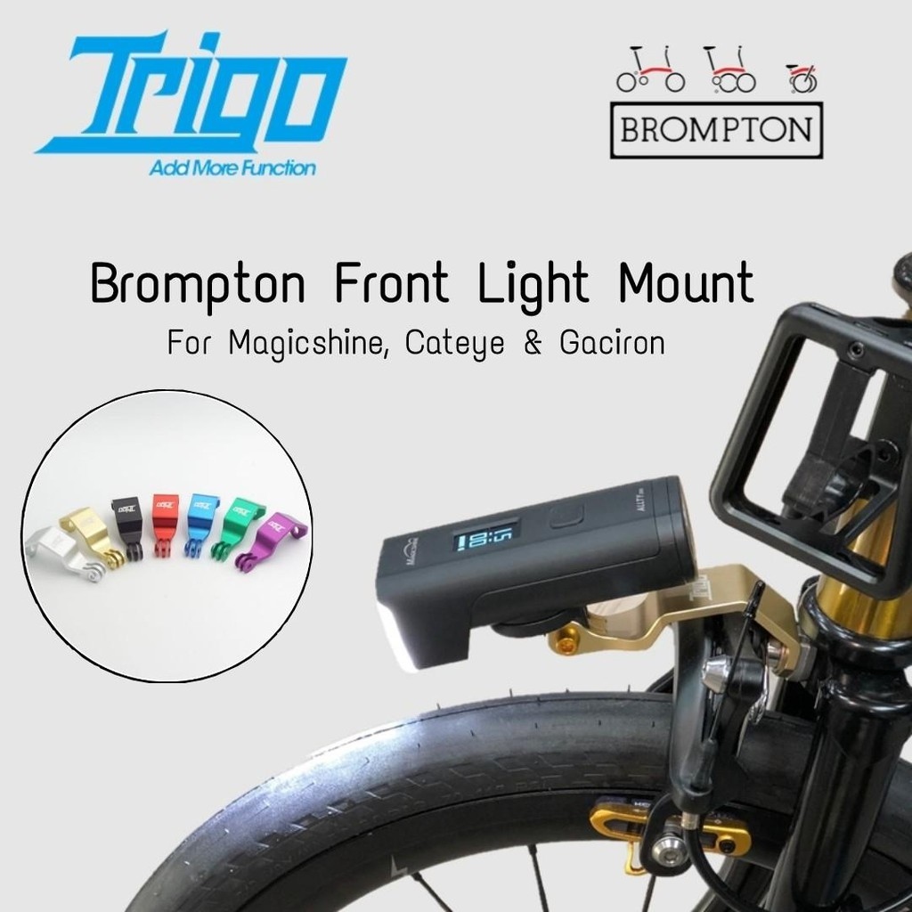Brompton Birdy Bicycles Moto Phone GPS Mount Head tube Seat Post Trigo 