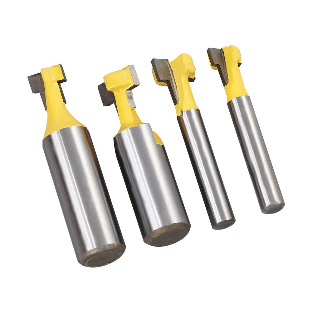 Jeufany lỗ khóa bền chế biến gỗ thép mũi dao dao phay công cụ tự làm