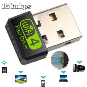 WiFi Dongle 150Mbps USB Ethernet Adapter Receiver - Brand N/A