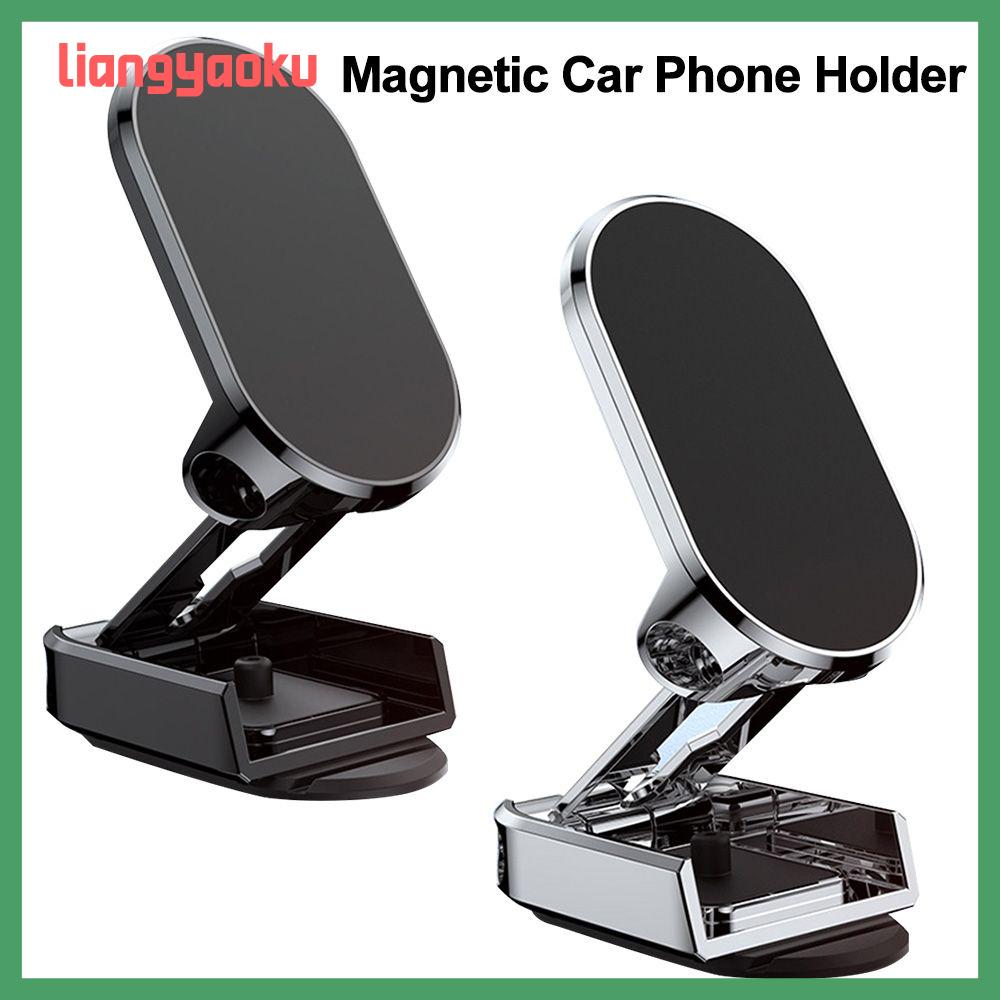Liangyaoku ổn định đa chức năng chủ Giá đỡ xoay gắn trên xe hơi IC điện thoại trong xe ô tô chủ khung gấp