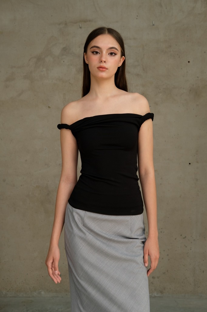 Rubies áo thun nữ twist top