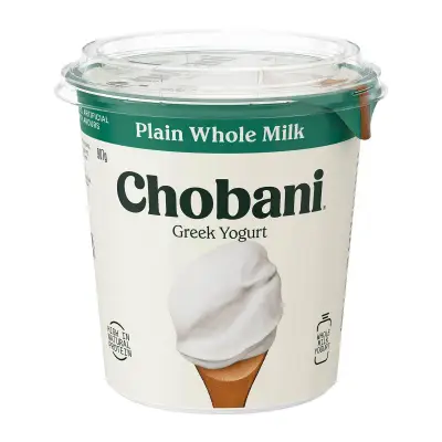Chobani Plain 4% Fat Yoghurt