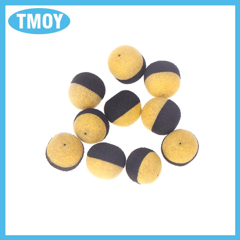 TMOY 10 cái gói Cá Chép Cá Boilies Bait Duo Bọt up Boilies Bóng Giả Mồi Cho Cá Chép Tóc Zig Giàn Kho