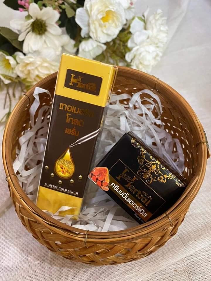 Serum nghệ vàng Herbal Tumeric Gold