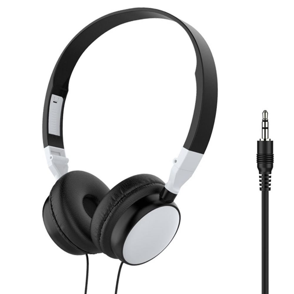 OOC Linh hoạt Xách tay Có thể điều chỉnh Chất Lượng âm thanh Có thể gập lại Stereo HIFI Âm Thanh Tai Nghe âm nhạc Chơi Game có dây Tai Nghe Loa siêu trầm Headphone