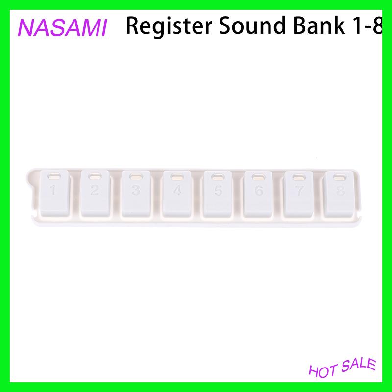 NASAMI Đàn Piano Kỹ Thuật Số Sửa Chữa Bộ Phận ABCD 123 1-8 Phím Chức Năng Nút Cho PSR-S750 PSR-S950 PSR-S770 S970 S775 PSR-S975 - 2